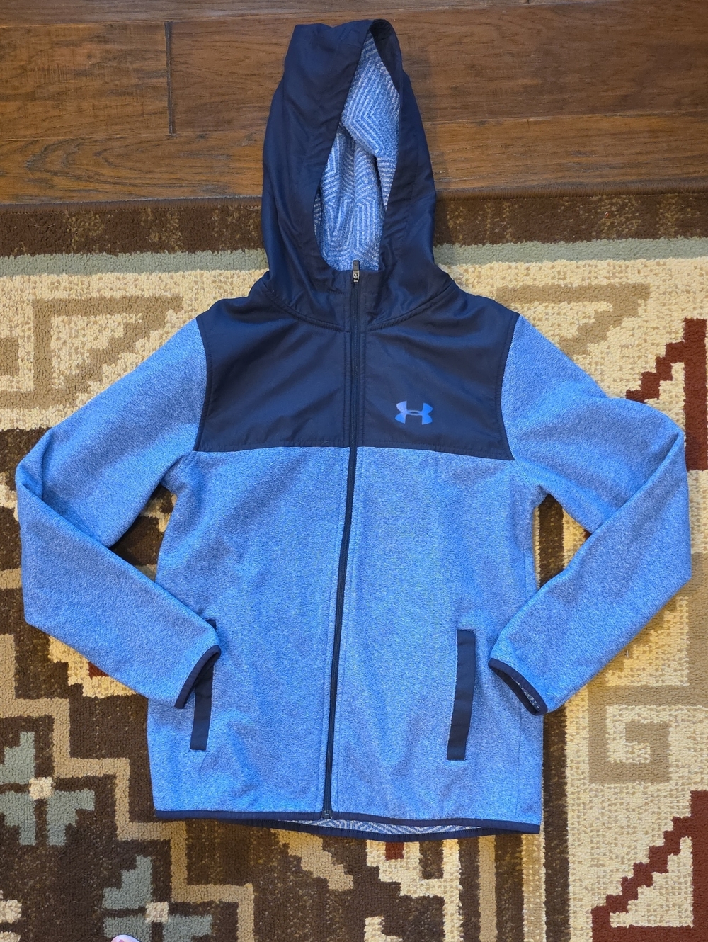 Under Armour Boys' Hooded Full-Zip Jacket Size Youth Large